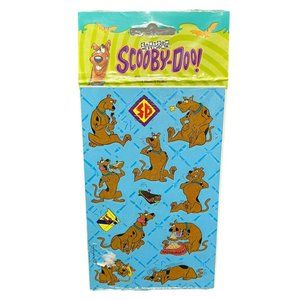 Scooby Doo Vintage Stickers NOS 1998 Cartoon Network Sandylion Stickers 2 Sheets